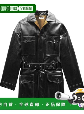 1h可退 香港直邮Saint Laurent 圣罗兰 女士 长袖休闲夹克 801536