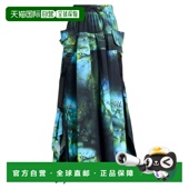 香港直邮Y 舒适时尚 长款 1h可退 black黑色 女士 半身裙