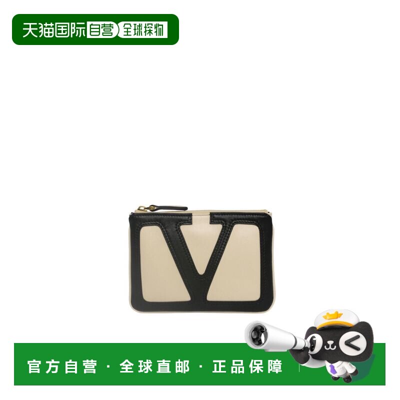 香港直邮valentino 华伦天奴 女士 小牛皮零钱包 7W2P0AK0PTJ