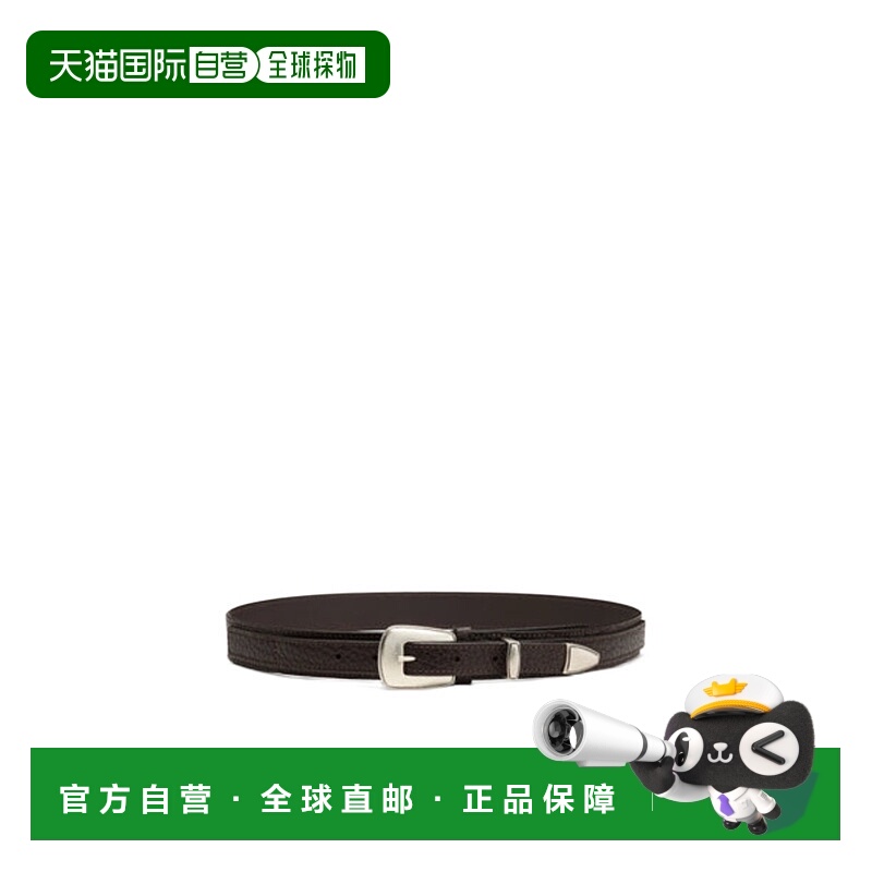 香港直邮Lemaire 可调节腰带 AC1181LL139皮带复古铆钉牛皮休闲