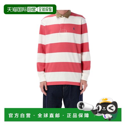 香港直邮Polo Ralph Lauren 条纹长袖POLO衫 710P05317