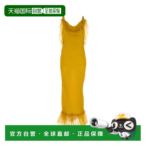香港直邮SAINT LAURENT 女士连衣裙 SS2025 822651Y3F227789长裙