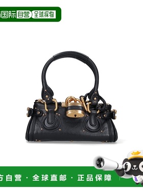 1h可退 香港直邮Chloe 蔻依 女士 Chloe Bags 黑色单肩包 26SS805