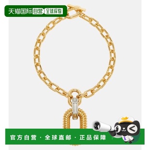 1h可退 香港直邮Rabanne 女士 XL 链环吊坠项链 metal金属色 舒适
