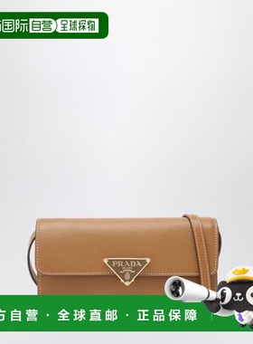 1h可退 香港直邮Prada 普拉达 女士 CARAMEL-COLOURED 迷你小牛皮