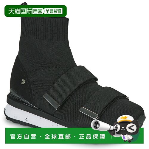 欧洲直邮Gioseppo 女鞋 高帮板鞋 黑色 冬天 ELVA