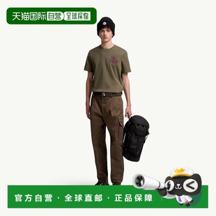针织印花经典 徽标棉质T恤短袖 盟可睐 自营欧洲直邮Moncler