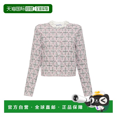 香港直邮SELF-PORTRAIT 女士针织衫 AW26172CP0PINK AW2026开衫