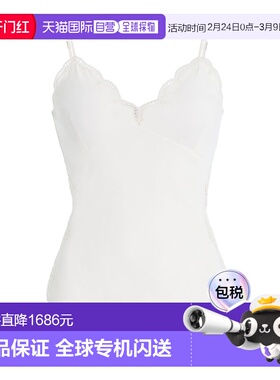 1h可退 香港直邮SEA 海洋 女士 Babette 网眼连体泳衣 white白色