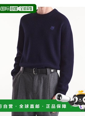 香港直邮Maison Kitsune 圆领长袖毛衣 LM00818KT1093