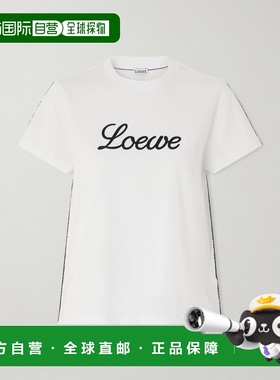 1h可退 香港直邮LOEWE 罗意威 女士 標誌細節圓領T卹 S359Y22XAC