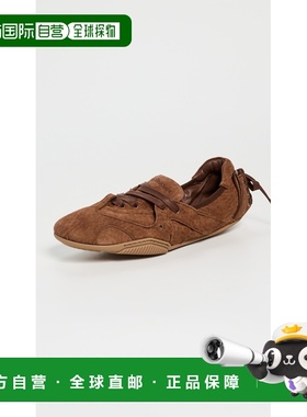 1h可退 香港直邮Acne Studios 艾克妮 女士 皮质修饰拼接绒面革平