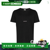 欧洲直邮SAINT LAURENT 男士 1h可退 T恤464572YB2DQ1000男装