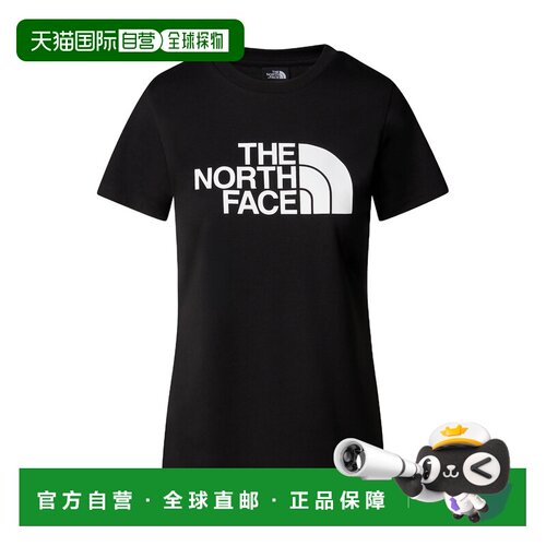 1h可退 香港直邮THE NORTH FACE 女士T恤 NF0A8A6DJK31 SS2025 黑