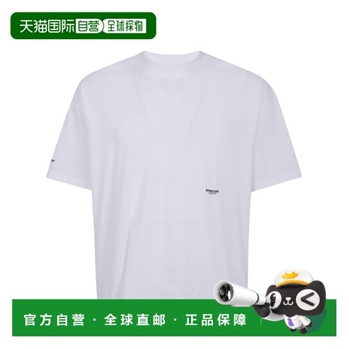 欧洲直邮Represent 男士T恤 OCM100042FLAT AW202【付后1h可退】