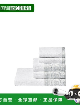 香港直邮Versace Home 图案毛巾 5 件套 ZSET5TO01ZCOSP052