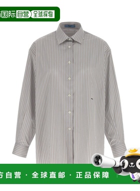 1h可退 香港直邮Prada 普拉达 女士 条纹衬衫 P493IRSOOO18RG