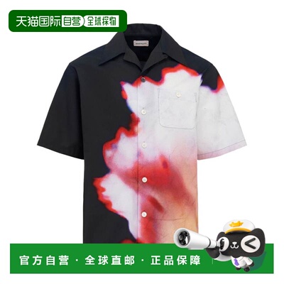 1h可退 香港直邮ALEXANDER MCQUEEN 男士衬衫 750133QVO318500 AW