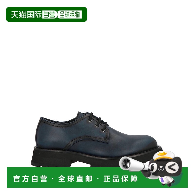 1h可退 香港直邮mcqueen 麦昆 男士 绑带鞋 blue蓝色 舒适时尚