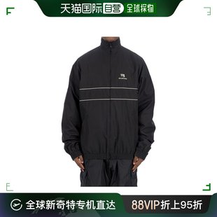 巴黎世家 香港直邮Balenciaga 徽标拉链夹克 99新未使用 男士