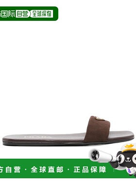 香港直邮Prada 方头拖鞋 1XX355008FD005女鞋单鞋