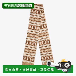 1h可退 欧洲直邮FENDI 芬迪 26春夏 FXT468AVP8F0QB8 女士 围巾 F