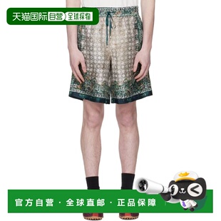 驼色 绿色 Bandana AMBMSO1036 香港直邮AMIRI 短裤 男士