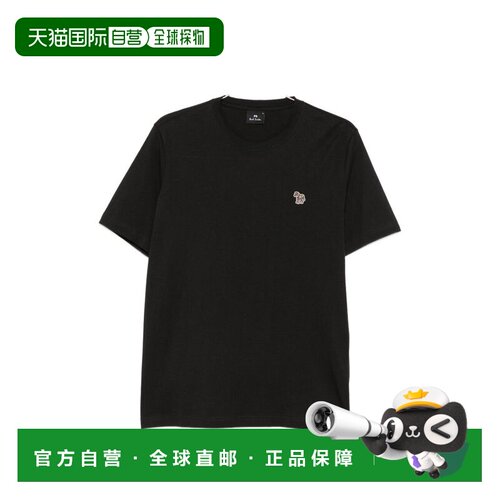 1h可退 香港直邮Paul Smith 男士 By and Polos T恤黑色T恤 M2R01