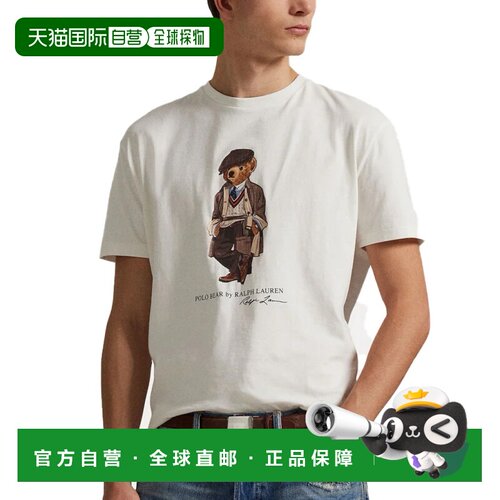 香港直邮Polo Ralph Lauren Polo 拉夫 劳伦 男士 POLO BEAR 印花