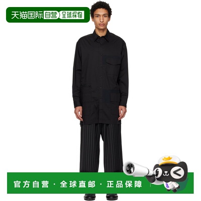 香港直邮Y-3 男士 黑色 UT 衬衫 KH0418 black黑色 舒适时尚