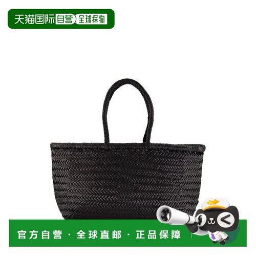 香港直邮DRAGON DIFFUSION 女士 黑色水牛皮手袋 DGS68810BLACK