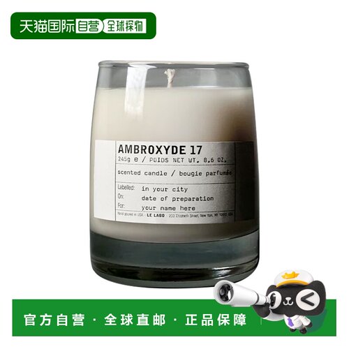 欧洲直邮Le Labo香水实验室家居香氛龙涎香AMBROXYDE 17245g