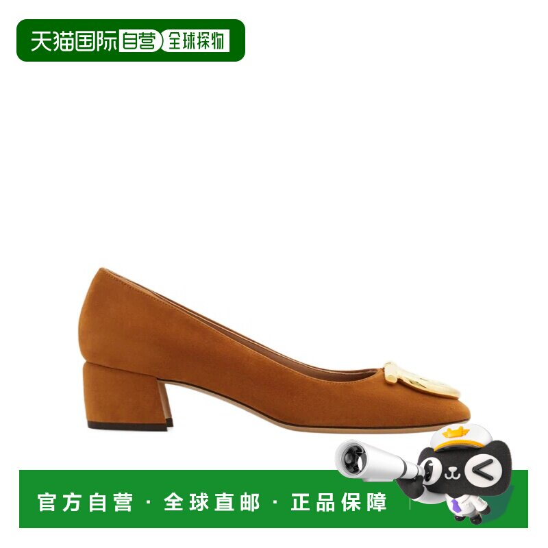 Salvatore Ferragamo 饰扣高跟鞋 01K665菲拉格慕【付后1h可退】