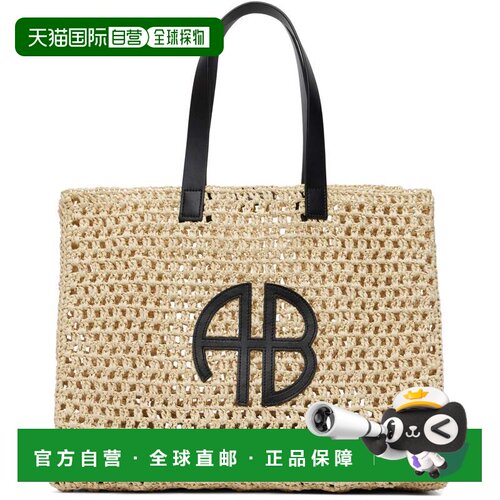 香港直邮ANINE BING 女士 驼色大号 Rio 托特包 A132158022Sand
