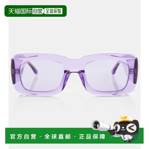 香港直邮The Attico 女士 x Linda Farrow Marfa 矩形太阳眼镜