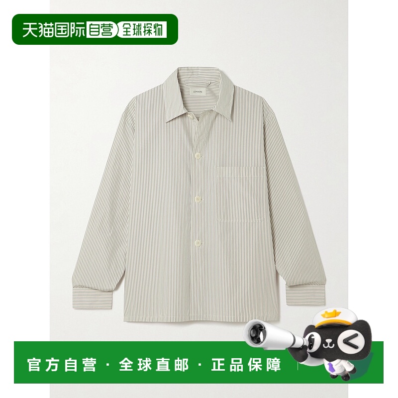 香港直邮Lemaire 女士 长袖衬衫 SH1177LF1409 white白色 舒适时