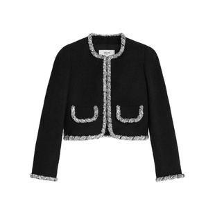 女士 思琳 香港直邮Celine RV18 CAPSULE 黑色夹克 CELINE 1h可退