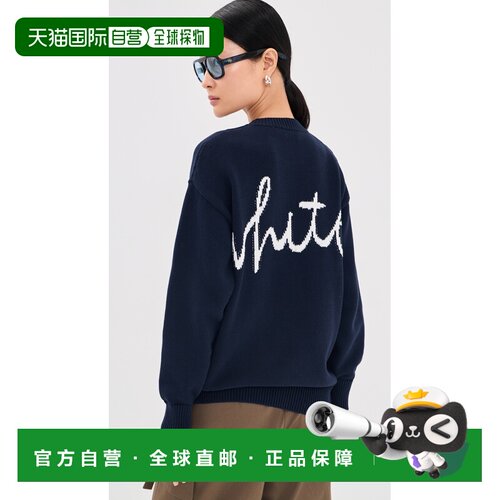 美国直邮off-white 女士 Bookish Shared 水手领毛衣