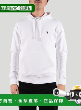 香港直邮Ami Paris 女士 Ami 白色毛线衫 E25HSW764730BLANC