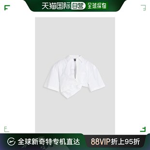 短款 香港直邮Jacquemus Capri 211SH0081012 女士 棉质府绸衬衫