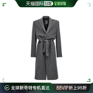 系带长袖 香港直邮Y 男士 COAT66S25F45 PROJECT 大衣