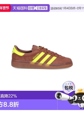 1h可退 香港直邮adidas 阿迪达斯 女士 棕色运动鞋 JS3996