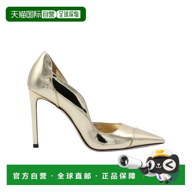1h可退 香港直邮JIMMY CHOO 女士 徽标高跟鞋 26SS,女鞋,浅口单鞋,淘宝优惠券,粉丝福利购,淘宝优惠卷