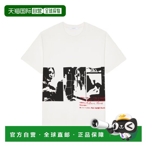 1h可退 Givenchy 圆领短袖T恤 BM71NK3YUB