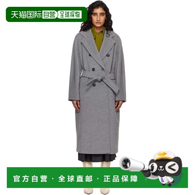 1h可退 香港直邮MaxMara 麦斯玛拉 女士 灰色 Madam 101801 Icon