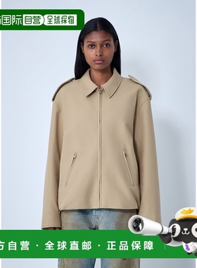 1h可退 香港直邮Acne Studios 艾克妮 女士 棉质缎面夹克 A90655