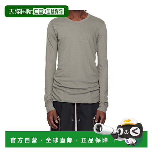 Rick Owens Temple 长袖 T 恤 RU01F2252UC 【付后1h可退】
