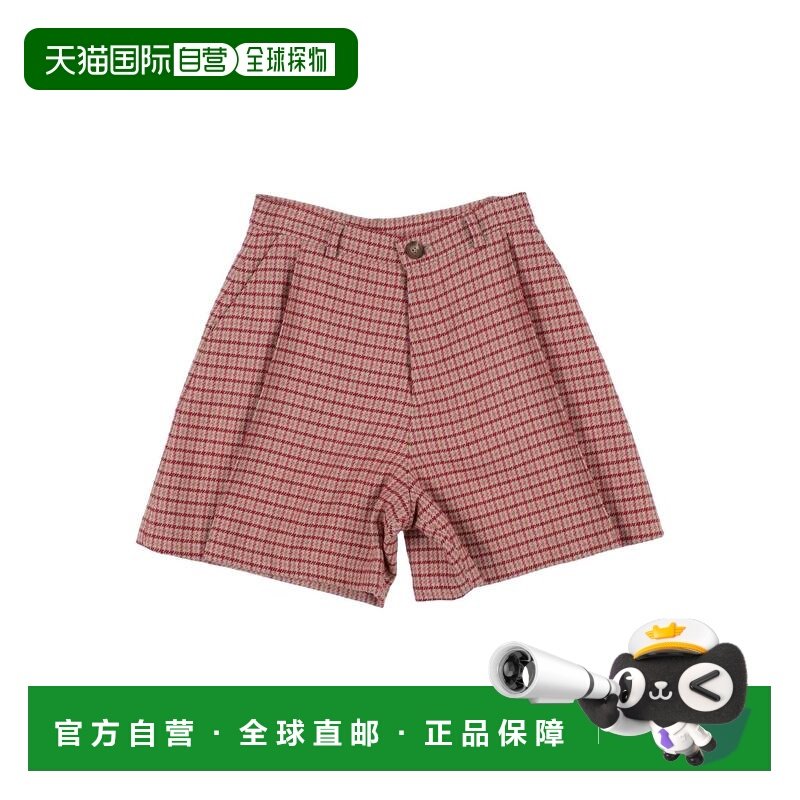 1h可退 香港直邮Chloe 蔻依 女童 短裤童装 red红色 舒适时尚,童装/婴儿装/亲子装,裤子,淘宝优惠券,粉丝福利购,淘宝优惠卷