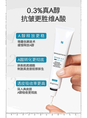 欧洲直邮SKINCEUTICALS修丽可视黄醇精华晚霜30ml提拉紧致告白礼