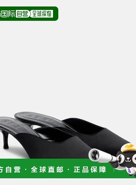 香港直邮Staud 女士 Sebastian 凉拖 black黑色 舒适时尚